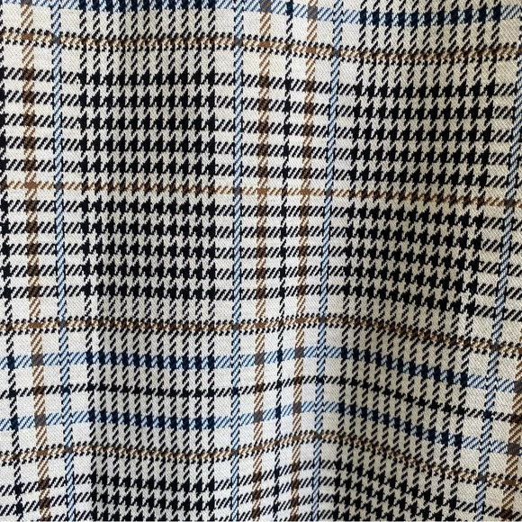 H&M Plaid Blazer and Stretchy Wide Leg High Rise Pants Set Size S/4 - Picture 8 of 13